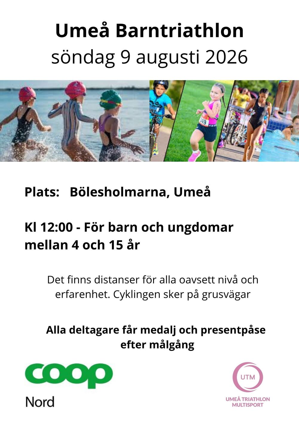 Anmälan Umeå Barntriathlon 2026
